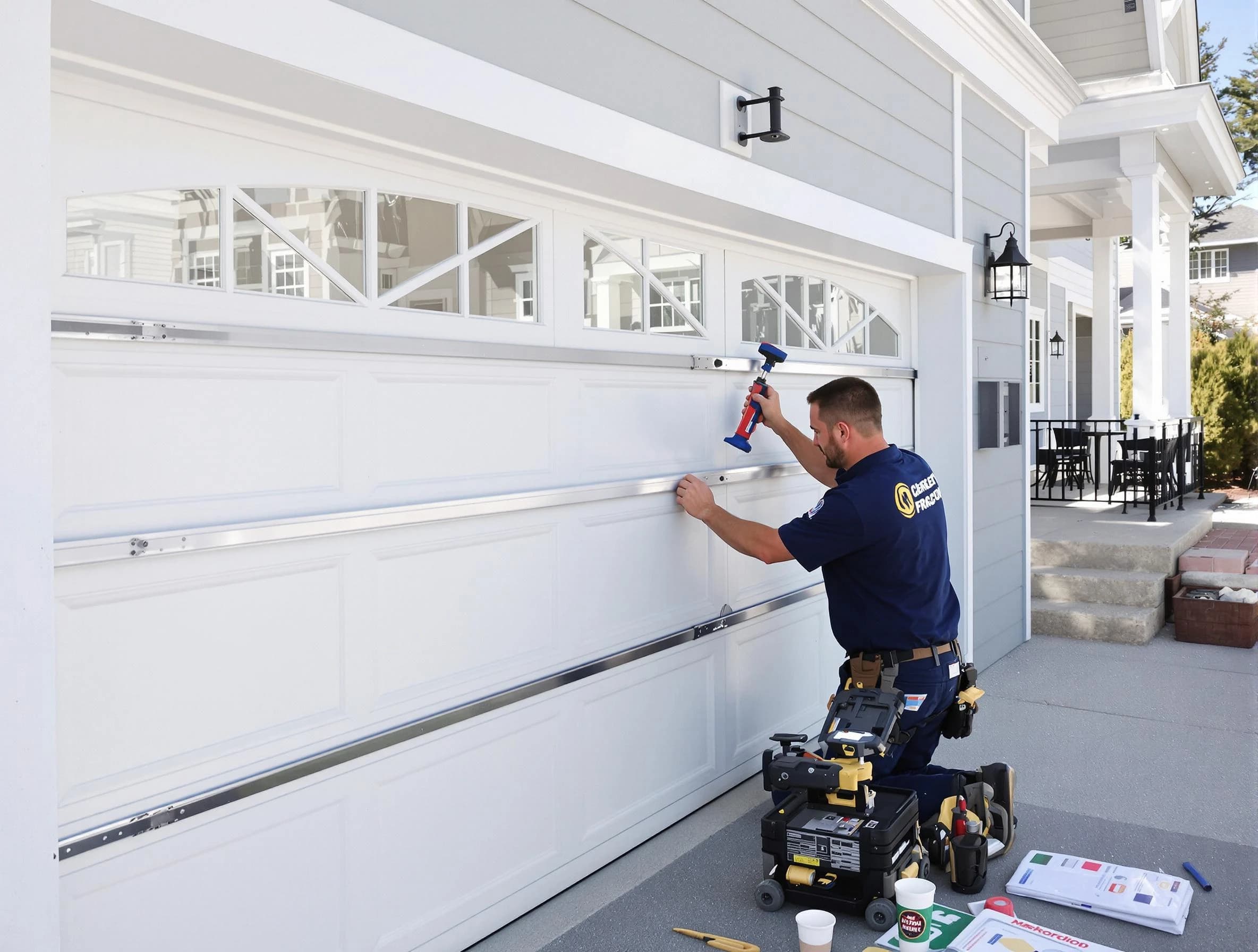 Professional garage door installation by Linden Garage Door Repair in Linden
