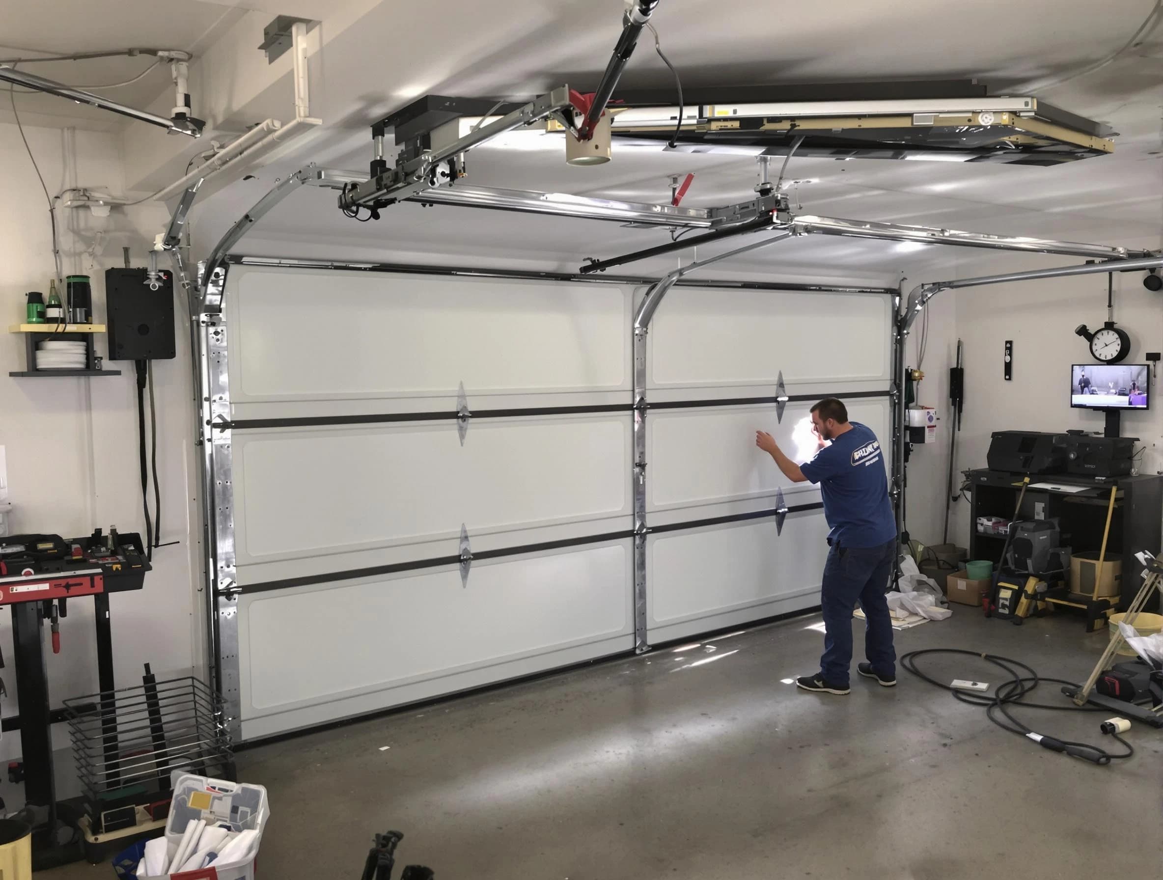 Professional garage door repair service by Linden Garage Door Repair in Linden