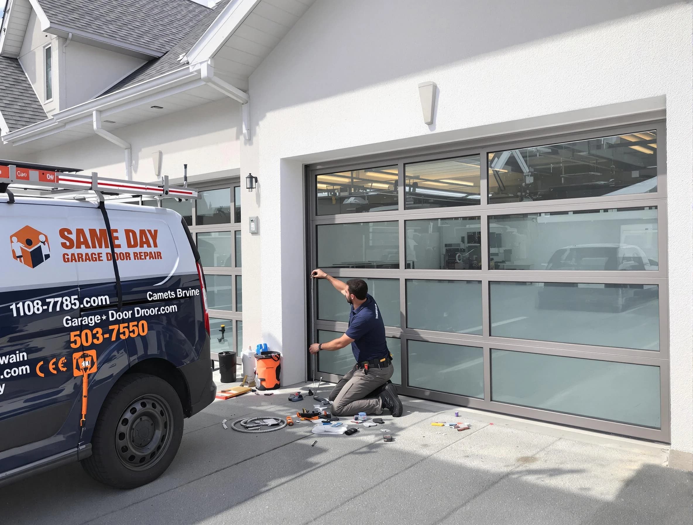 Same-day garage door repair service by Linden Garage Door Repair in Linden